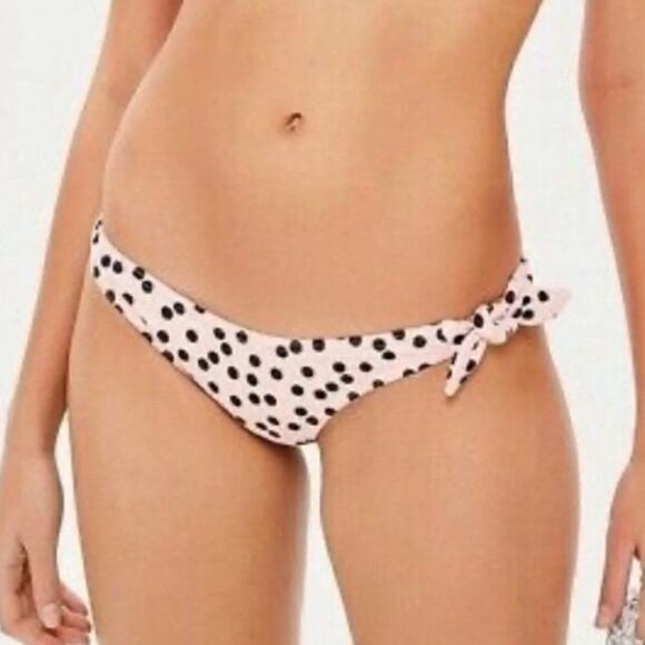 Topshop Polka dot bow bikini bottom cheeky 12 - Picture 1 of 8